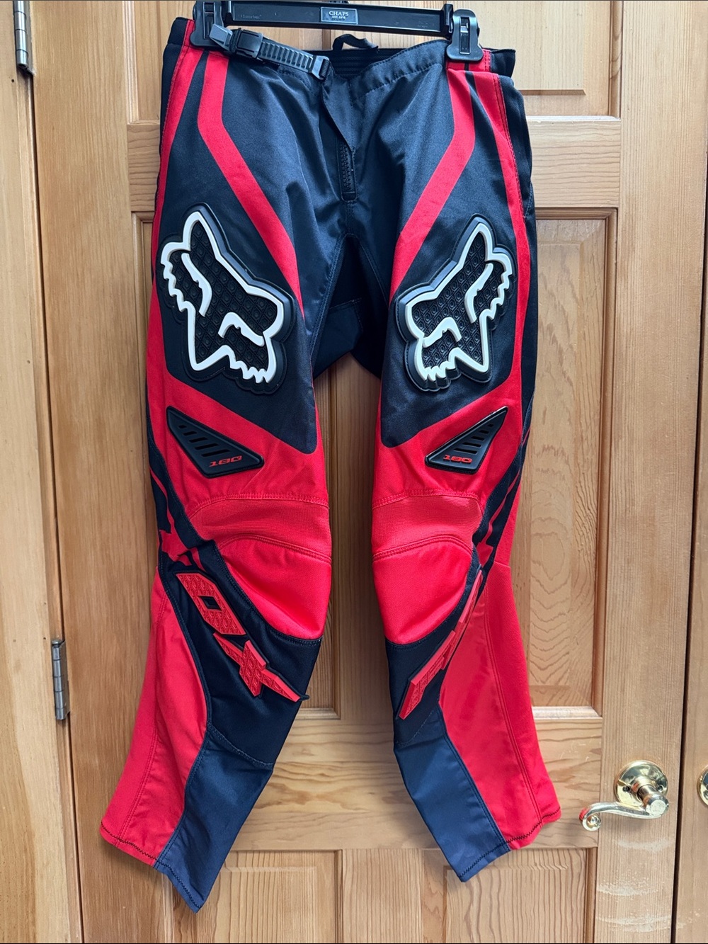 Fox Red and Black 180 Motocross Pants size 30